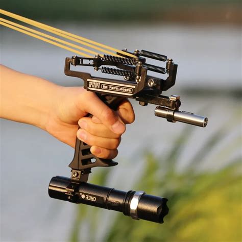 Laser Slingshot High Quality Black Hunting Fishing Outdoor Aliexpress