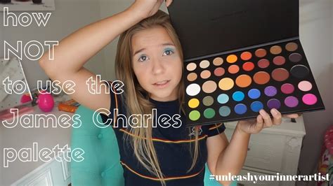 How Not To Use The James Charles Palette Unleash Your Inner Artist