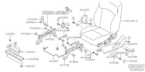 Subaru Forester Cover Clip. FRONT, Interior, SEAT - 64115SG120 | Ciocca Subaru, Allentown PA