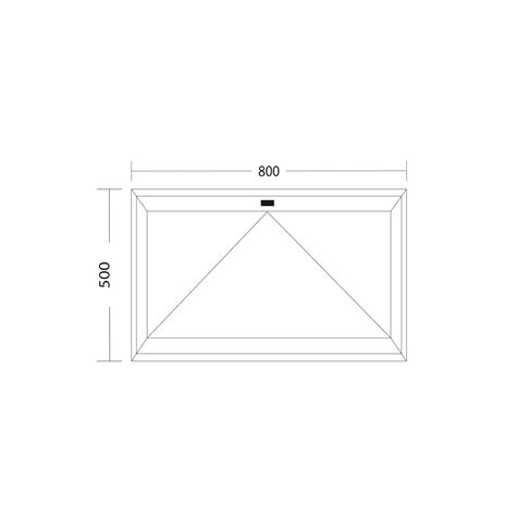 Fenêtre de cave soufflet PVC anthracite vitrée ouvrant haut L 800mm x H