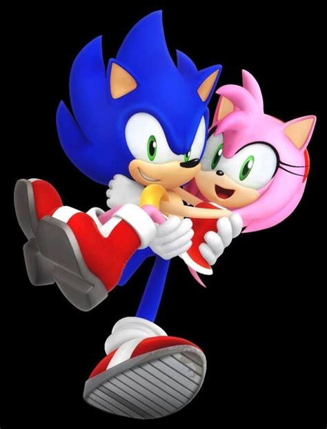 Sonic The Hedgehog & Amy Rose The Hedgehog in 2023 | Amy rose, Sonic ...