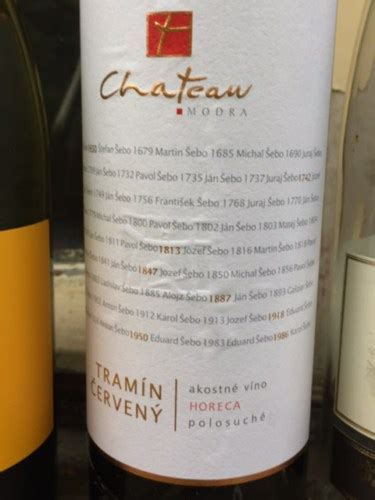 Ch Teau Modra Horeca Tram N Erven Vivino Us