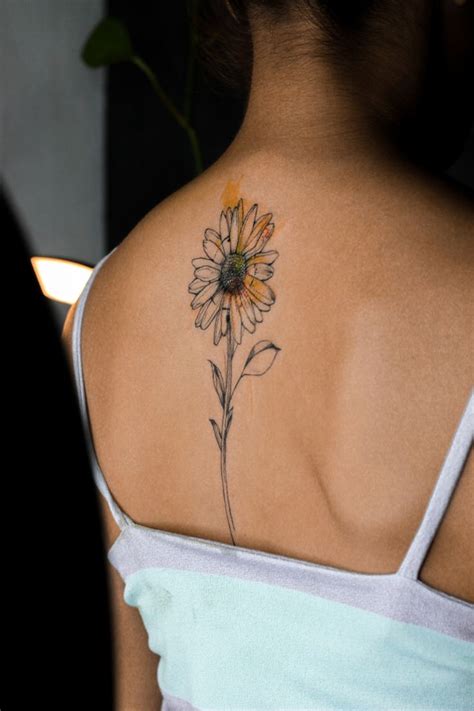 Girassol Tattoo Aquarela Tattoos