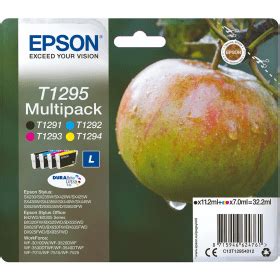 Epson T1295 Black And Colour Ink Cartridges High Capacity Epson BK C