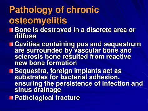 Ppt Bone Infection Osteomyelitis Powerpoint Presentation Free