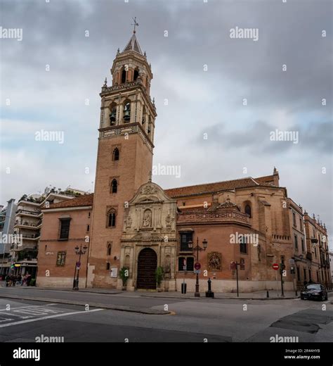 san pedro apostol parish church seville andalusia spain stock photo