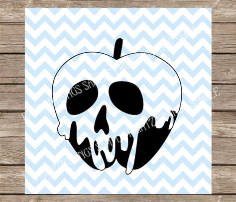 Poison Apple Svg Snow White Svg Evil Queen Disney Svg