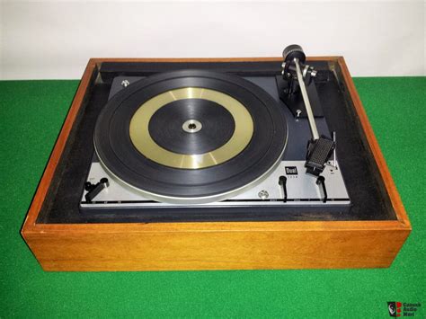 Dual 1214 3 Speed Vintage Stereo Lp Turntable W Cover Photo 1020533