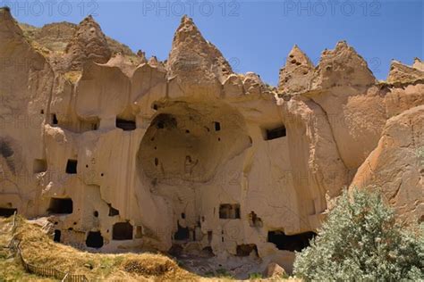 Zelve Open Air Museum Abandoned Monastic Cave Town Inhabited Until