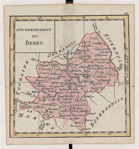 Atlas De La France Divis E En Ses Gouvernemens G N Raux Et