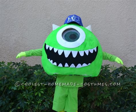 Coolest Homemade Mike Wazowski Costumes