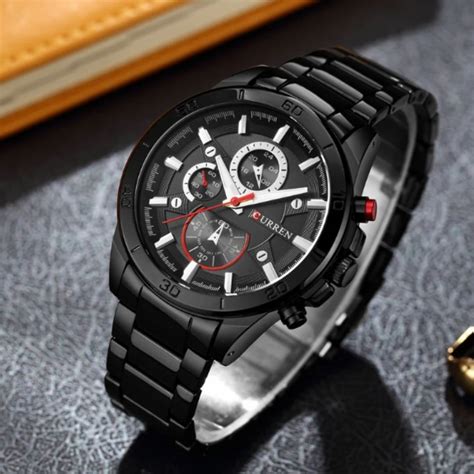 Ripley Reloj An Logo Curren Original Kreb Para Hombre Acero