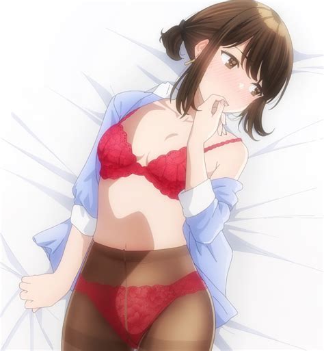 Anime Waifus On Twitter Doukichan Red Lingerie Anime Ganbare Doukichan