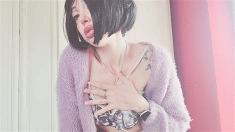 Hot Tattooed Manga Girl Twerks And Strips For You Lavinia Della Love