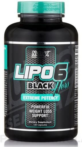 Жиросжигатель Lipo 6 Hers Black | Купить в Минске жиросжигатель для ...