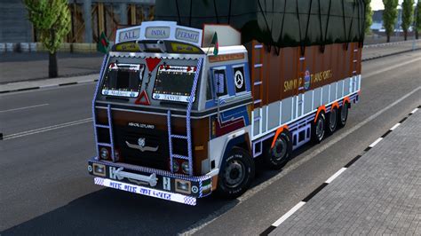 New Ashok Leyland 3718 Gill Truck Official Trailer Ets 2 Ashok Leyland Gill Truck Mod