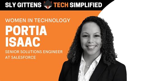 Portia Isaac Women In Technology Interview 2022 Careers For Women In