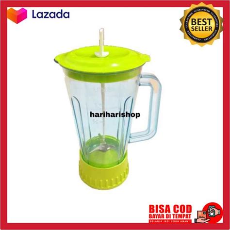 Gelas Blender Miyako 1 Set Hijau Miyako Model Baru BL 101 102 301 152