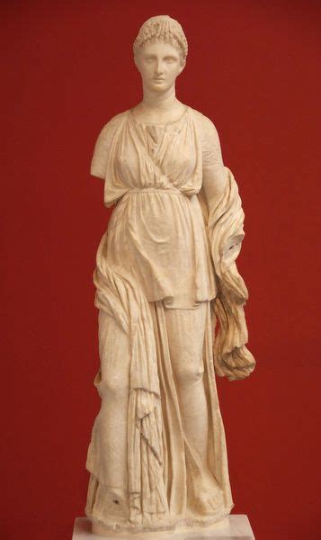 Print Of Greek Art Greece Artemis Statue Carved In Parian Marble