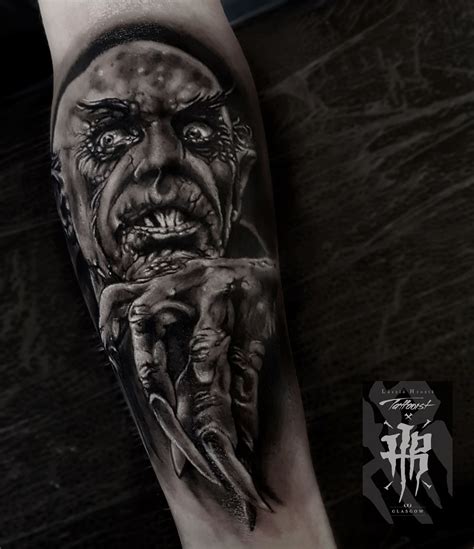 nosferatu tattoo Nosferatu, Portrait Tattoo, Tattoos, Tatuajes, Tattoo, Tattos, Tattoo Designs