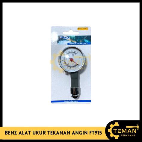 Jual BENZ Alat Pengukur Tekanan Angin Ban TG915 Tire Pressure Gauge