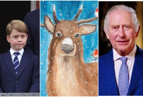 King Charles In Love With Prince George Artistic Skills