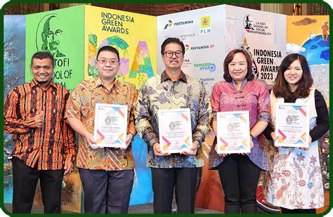 TWO PERMATA GROUP’S SUBSIDIARIES WON INDONESIAN GREEN AWARD - Permata Group