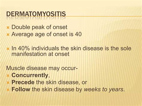 Muscle Weakness Rash Dermatomyositis Ppt