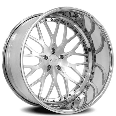 20 Intro Wheels Id313 Exposed 5 Polished Welded Billet Rims Int074 5