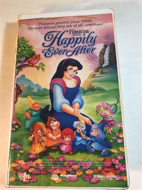 Snow White Happily Ever After Vhs 1988 Rare Clamshell Filmation