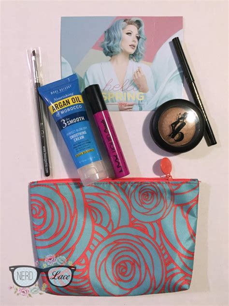 March 2016 Ipsy Glam Bag Showdown Nerd Lace