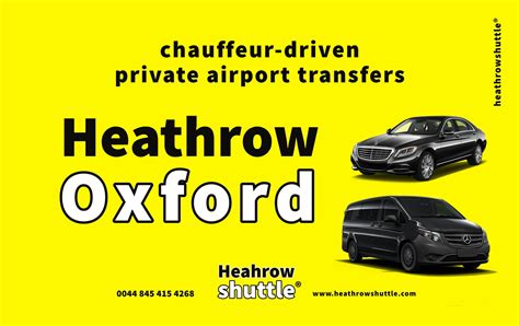 Airport Transfer Heathrow to Oxford