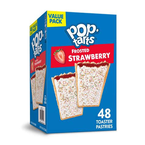 Pop Tarts Breakfast Toaster Pastries Frosted Strawberry Value Pack