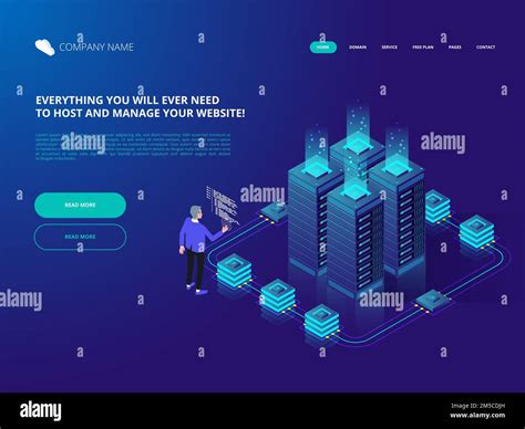 Data Center Cloud Computer Connection Hosting Server Database