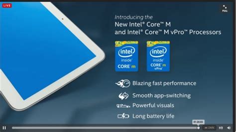 Intel 發佈 14 奈米處理器 Core M，主攻平板、年底上市 | TechNews 科技新報