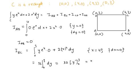 SOLVED Use Green Theorem In Order To Compute The Line Integral 342 Ds