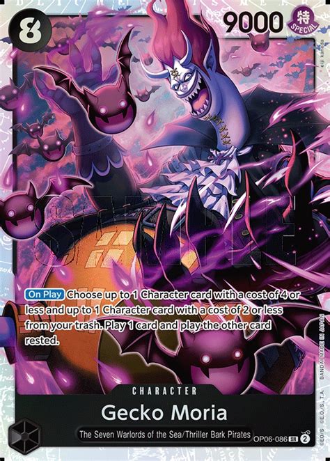 Op Gecko Moria Card One Piece Card Game