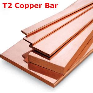 T Pure Copper Strip Flat Bar Cu Metal Copper Sheet Mm Mm