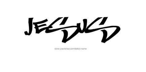 Jesus Name Tattoo Designs