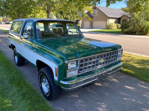 Extremely Original 1980 Chevrolet Blazer 4x4