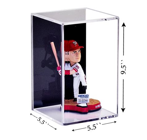 Acrylic Display Case For Figurine Miniature Doll Bobblehead Or Etsy