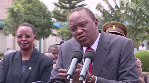 President Uhuru Kenyatta Launches Cancer Treatment Center At Kenyatta