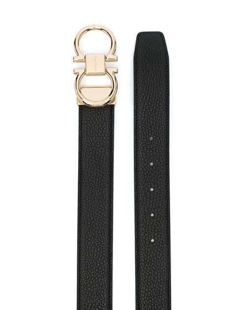 Ferragamo Gancini Reversible Leather Belt Farfetch