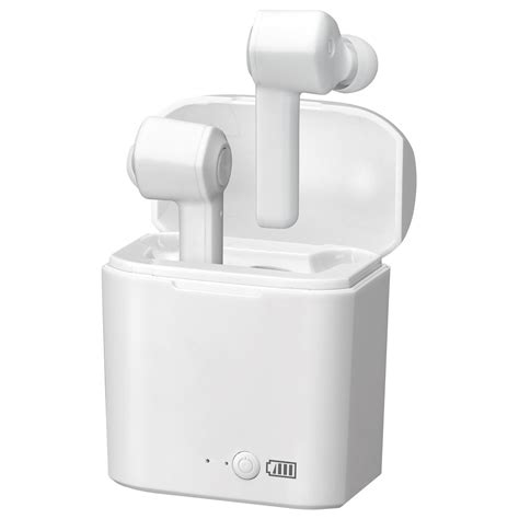 Ilive Truly Wire Free Bluetooth Earbuds In White Nfm