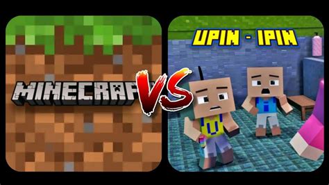 Minecraft VS Lokicraft Upin Ipin YouTube