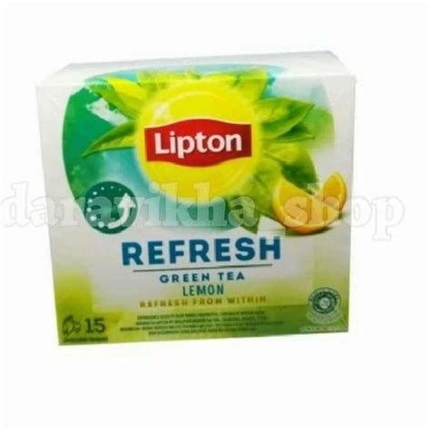 Jual Lipton Refresh Green Tea Lemon S Teh Di Seller Daravikha Shop