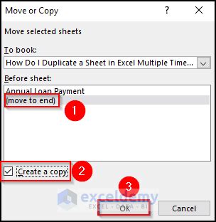 How To Duplicate A Sheet In Excel Multiple Times 2 Methods ExcelDemy