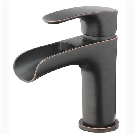 Tosca Single Hole Single Handle Bathroom Faucet In Oil Rubbed Bronze