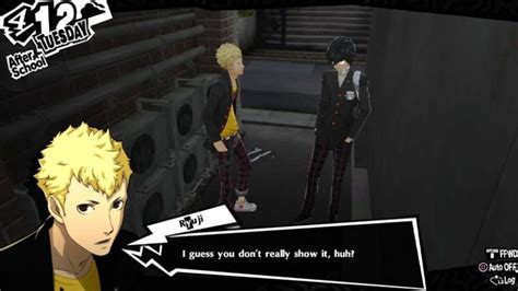 What Are Ryuji Confidant Choices In Persona 5 Royal