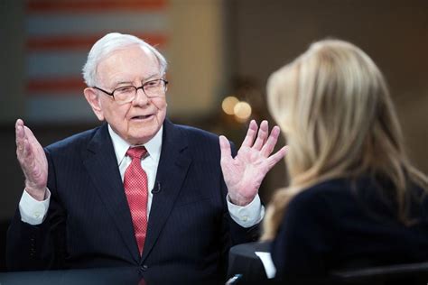 Photos: Warren Buffett with CNBC's Rebecca "Becky" Quick for “Squawk Box”